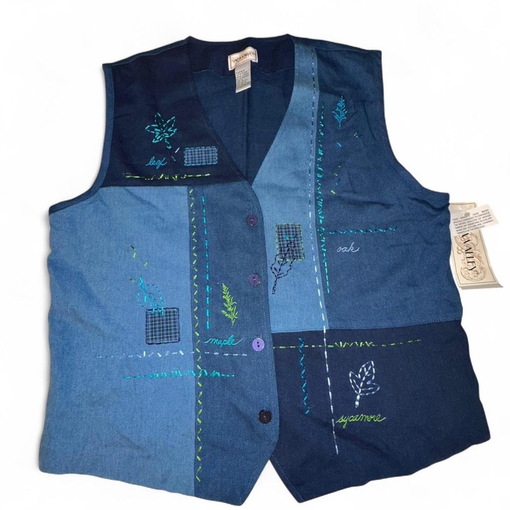 Napa Valley Denim Vest - Petites